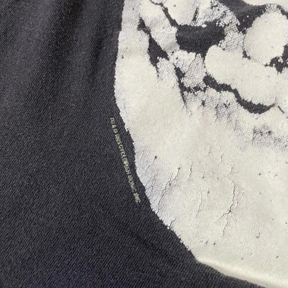 Vintage 1997 Misfits Double Sided Fiend Skull Glow In The Dark T Shirt L Punk - Picture 4 of 8